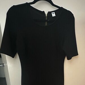 Old Navy Classic Black Midi Dress